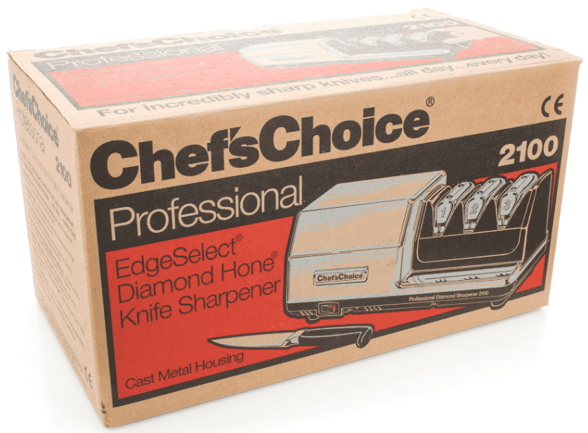 Точилка электрическая профессиональная для заточки ножей 3-х уровневая CHEF'S CHOICE, США